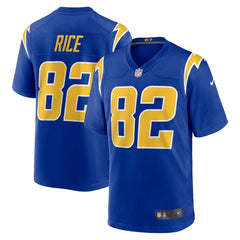 Los Angeles Chargers Nike Brenden Rice  2nd Alternate Game Player Jersey