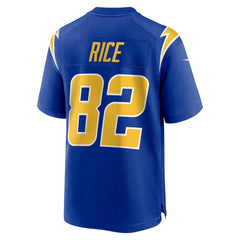Los Angeles Chargers Nike Brenden Rice  2nd Alternate Game Player Jersey