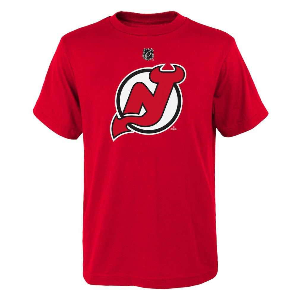 New Jersey Devils Youth Primary Logo T-Shirt Discount