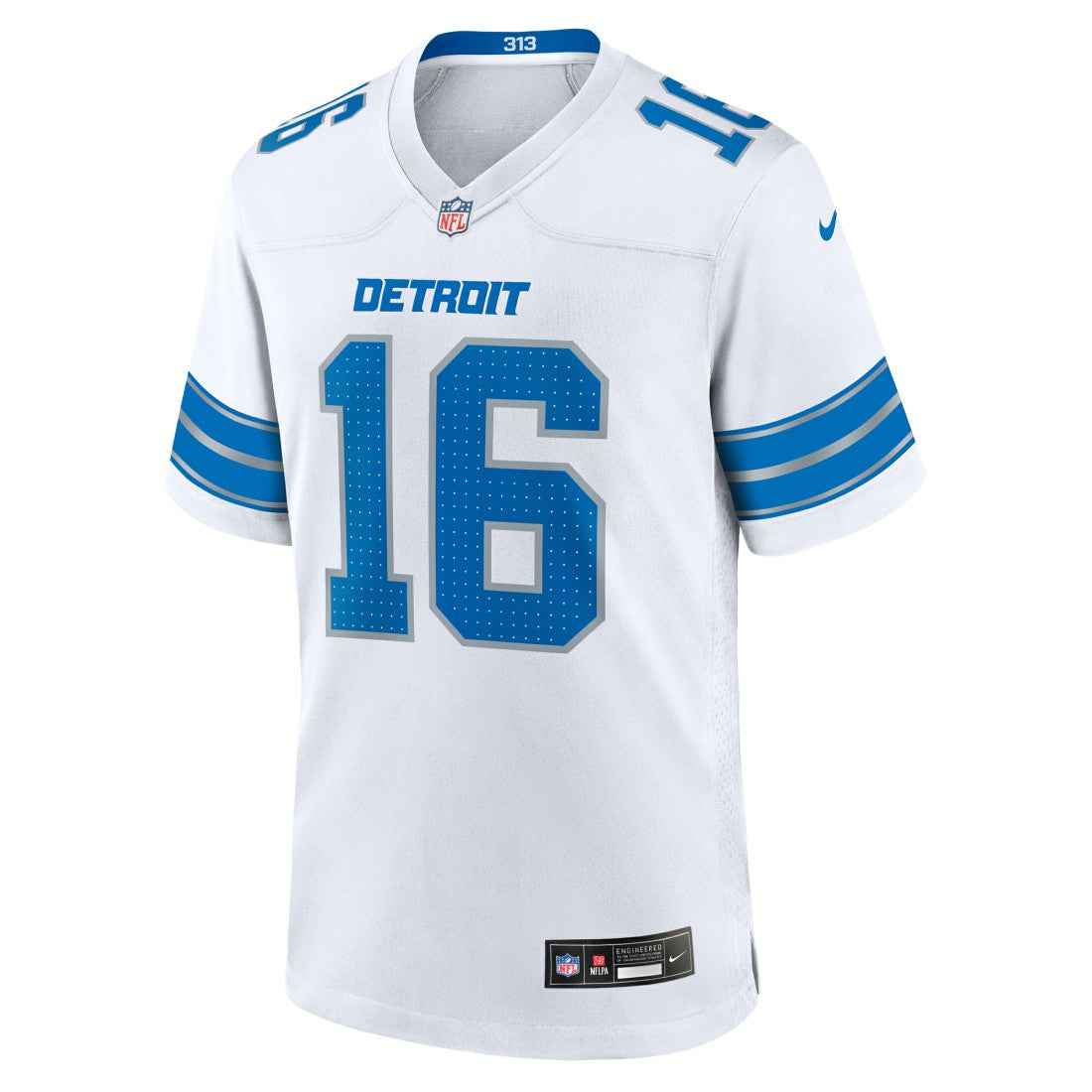 Detroit Lions Nike Jared Goff  Game Jersey