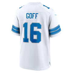 Detroit Lions Nike Jared Goff  Game Jersey