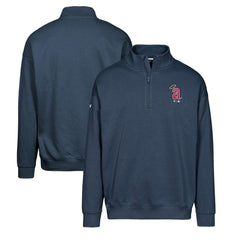 Los Angeles Angels Levelwear Murray Core Logo Quarter-Zip Pullover Top | MLB On Sale
