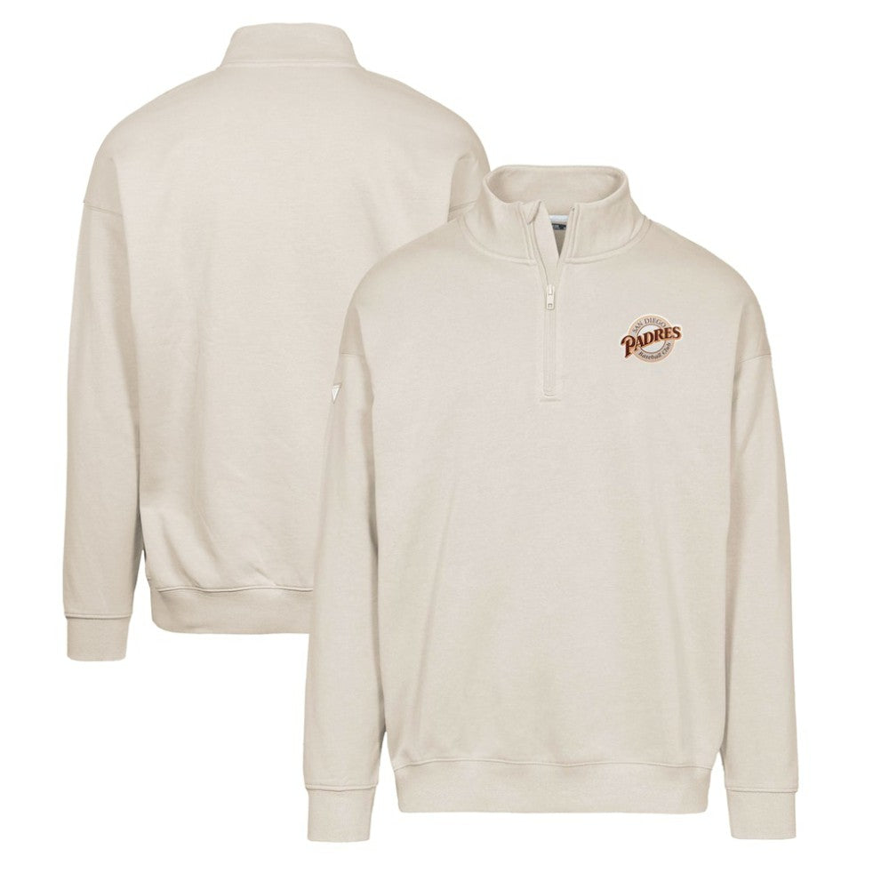 San Diego Padres Levelwear Murray Core Logo Quarter-Zip Pullover Top | MLB For sale
