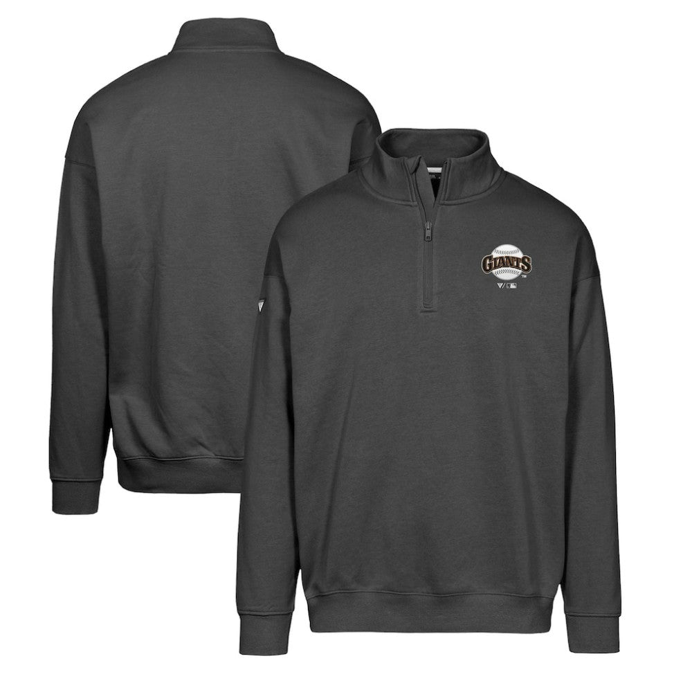 San Francisco Giants Levelwear Murray Core Logo Quarter-Zip Pullover Top | MLB New