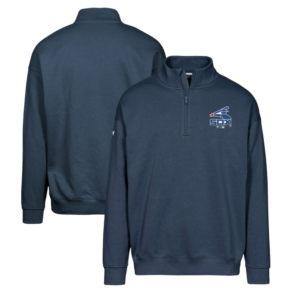 Chicago White Sox Levelwear Murray Core Logo Quarter-Zip Pullover Top | MLB New