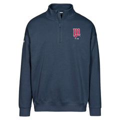 Minnesota Twins Levelwear Murray Core Logo Quarter-Zip Pullover Top | MLB Online