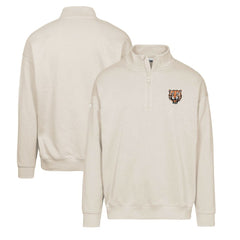 Detroit Tigers Levelwear Murray Core Logo Quarter-Zip Pullover Top | MLB New