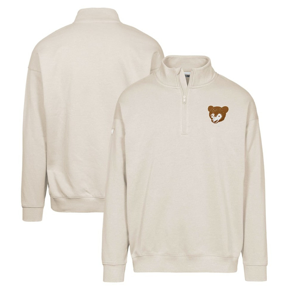 Chicago Cubs Levelwear Murray Core Logo Quarter-Zip Pullover Top | MLB Outlet