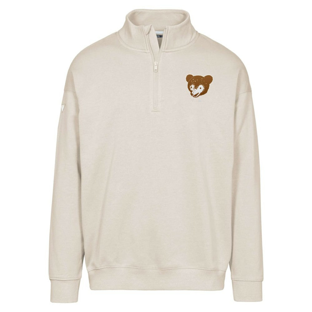 Chicago Cubs Levelwear Murray Core Logo Quarter-Zip Pullover Top | MLB Outlet