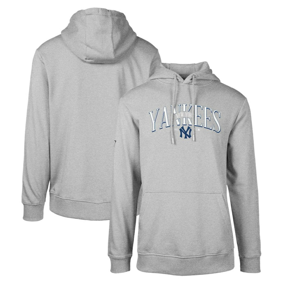 New York Yankees Levelwear Cooperstown Collection Podium Retro Spellout Pullover Hoodie | MLB Online