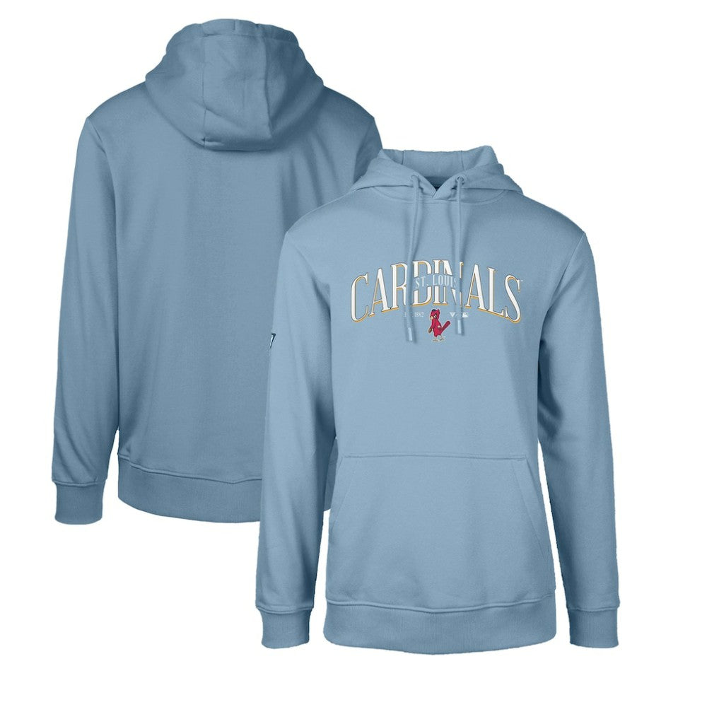 St. Louis Cardinals Levelwear Cooperstown Collection Podium Retro Spellout Pullover Hoodie | MLB Discount