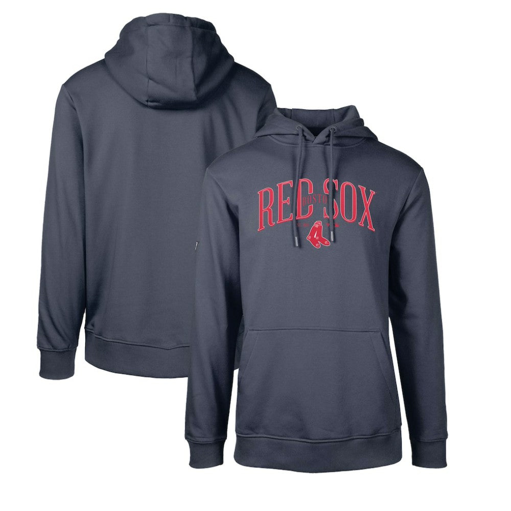 Boston Red Sox Levelwear Cooperstown Collection Podium Retro Spellout Pullover Hoodie | MLB Shop