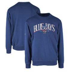 Toronto Blue Jays Levelwear Zane Cooperstown Collection Retro Spellout Pullover Sweatshirt | MLB Discount