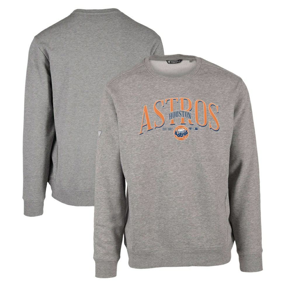 Houston Astros Levelwear Zane Cooperstown Collection Retro Spellout Pullover Sweatshirt | MLB New