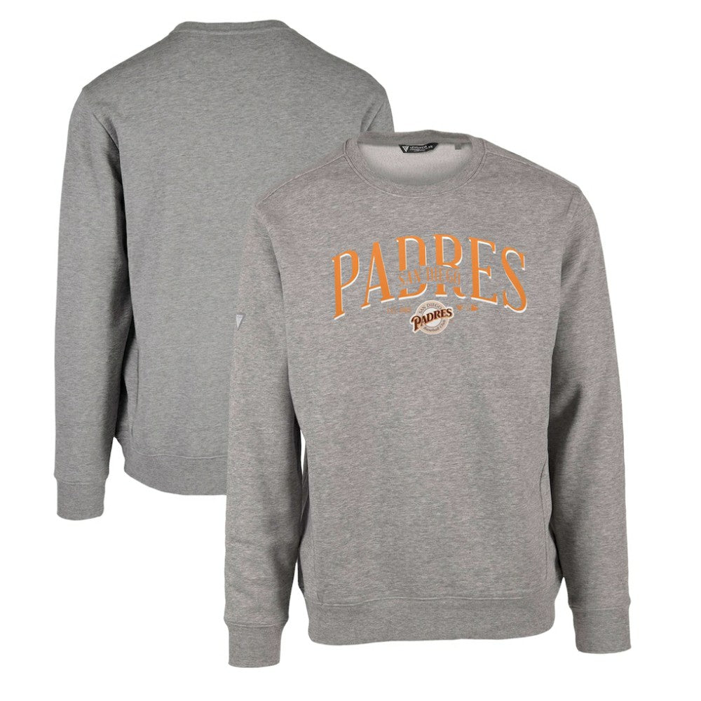 San Diego Padres Levelwear Zane Cooperstown Collection Retro Spellout Pullover Sweatshirt | MLB US