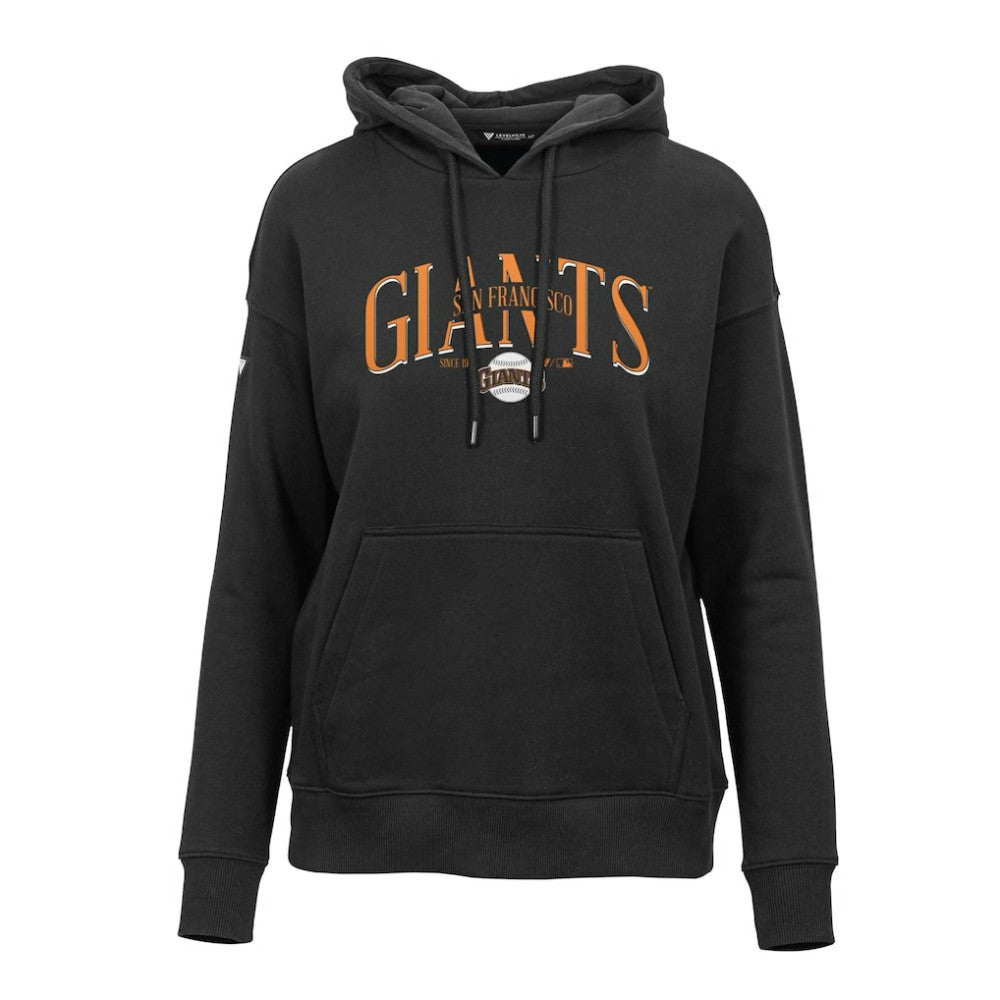 San Francisco Giants Levelwear Women's Adorn Cooperstown Collection Retro Spellout Pullover Hoodie | MLB For sale