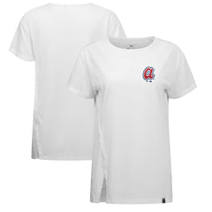 Atlanta Braves Levelwear Women's Influx Cooperstown Core Logo T-Shirt | MLB Sale