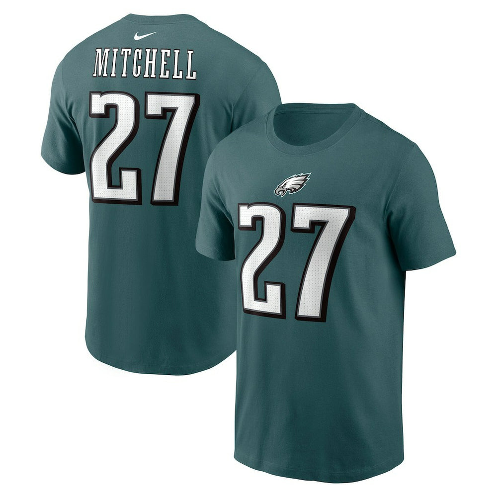 Philadelphia Eagles Nike Quinyon Mitchell  Name & Number T-Shirt