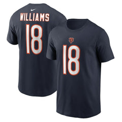 Chicago Bears Nike Caleb Williams  Name & Number T-Shirt