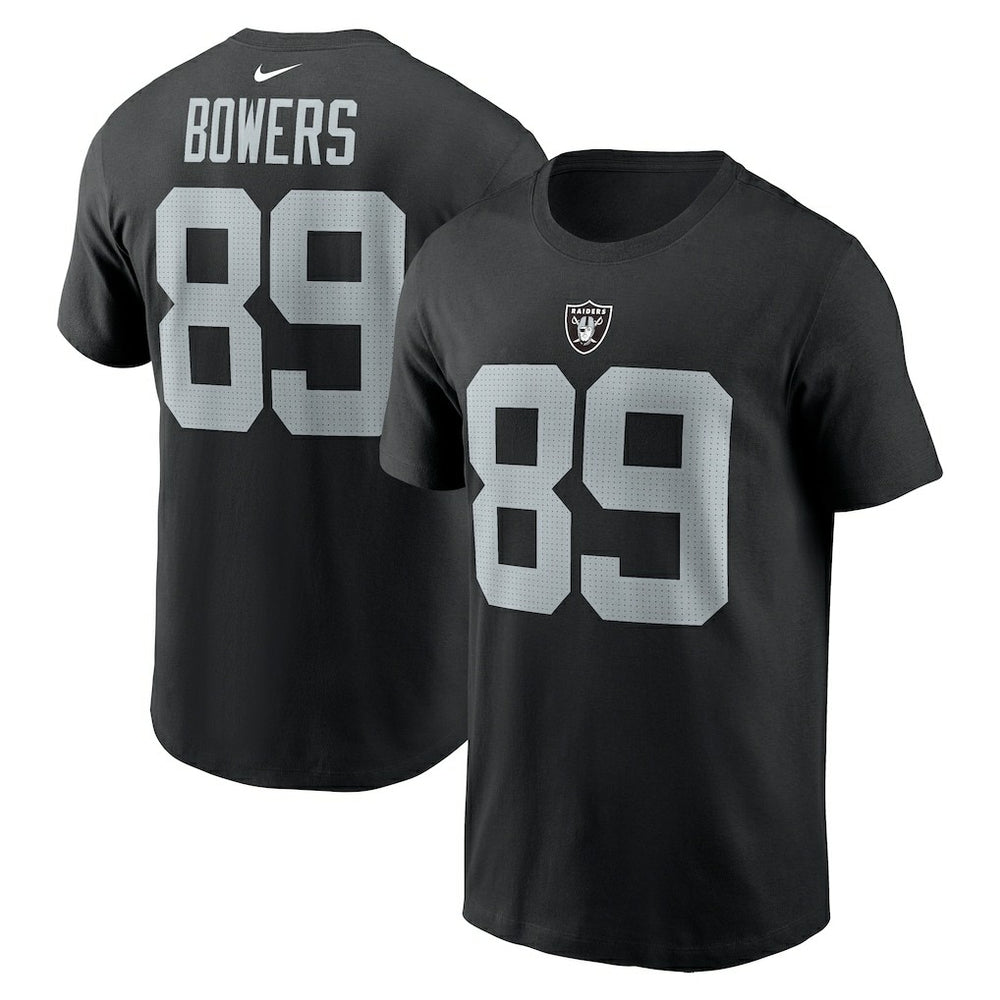 Las Vegas Raiders Nike Brock Bowers  Name & Number T-Shirt