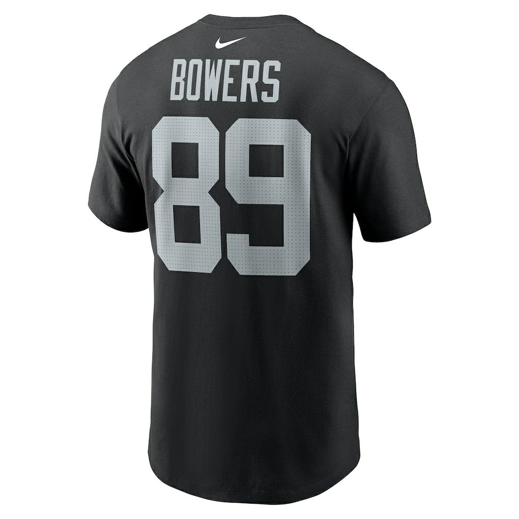 Las Vegas Raiders Nike Brock Bowers  Name & Number T-Shirt