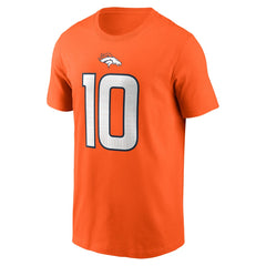 Denver Broncos Nike Bo Nix  Name & Number T-Shirt