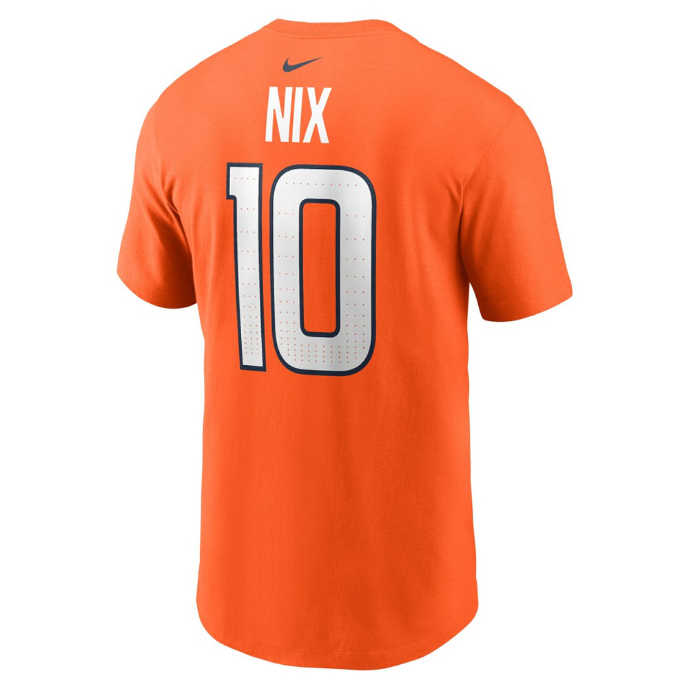 Denver Broncos Nike Bo Nix  Name & Number T-Shirt