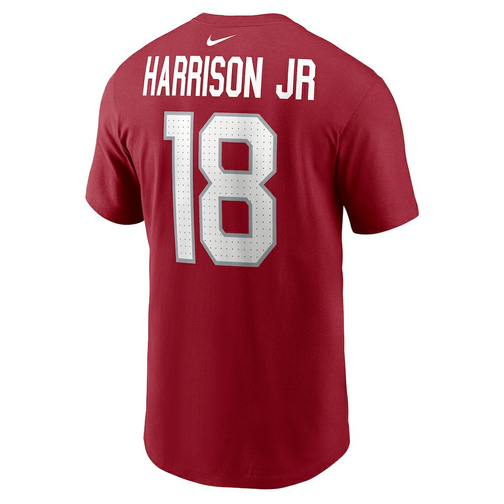 Arizona Cardinals Nike Marvin Harrison Jr.  Name & Number T-Shirt