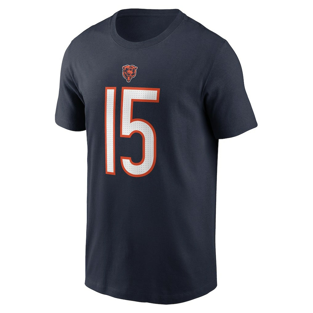 Chicago Bears Nike Rome Odunze  Name & Number T-Shirt