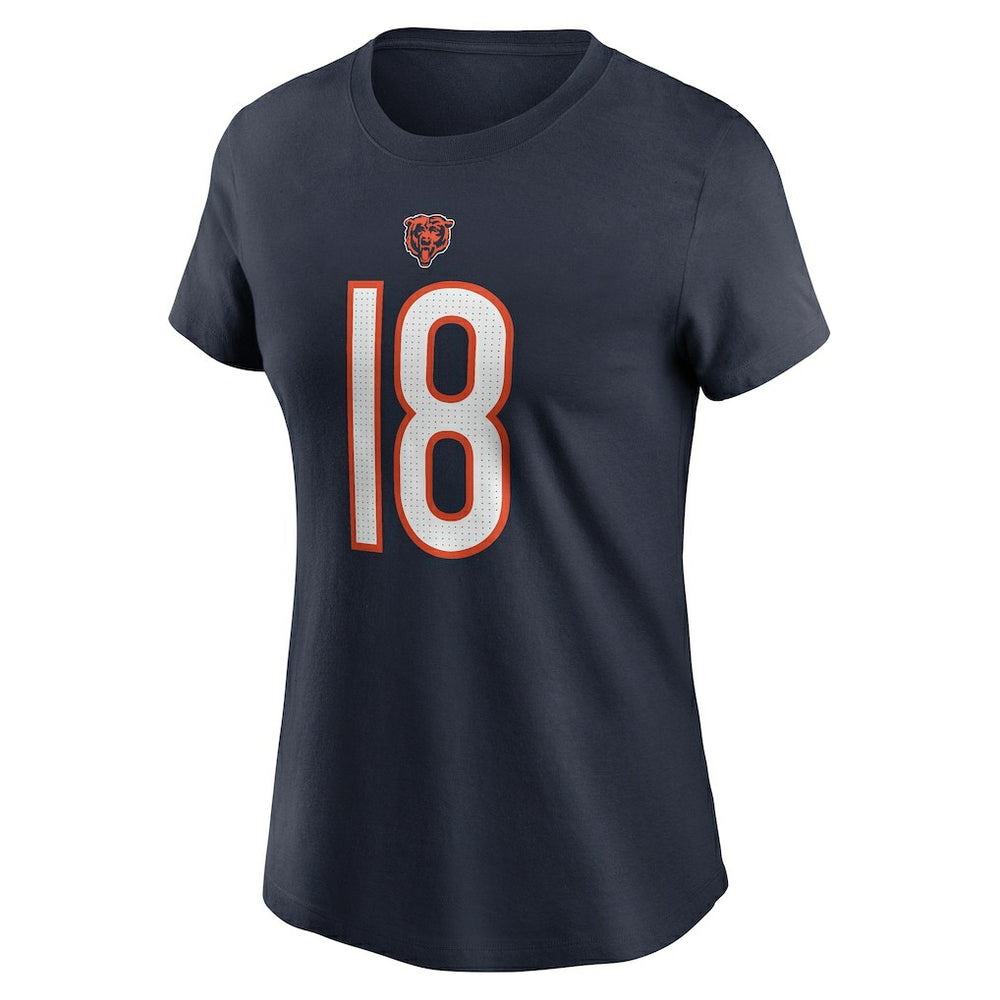 Chicago Bears Nike Caleb Williams  Women's Name & Number T-Shirt