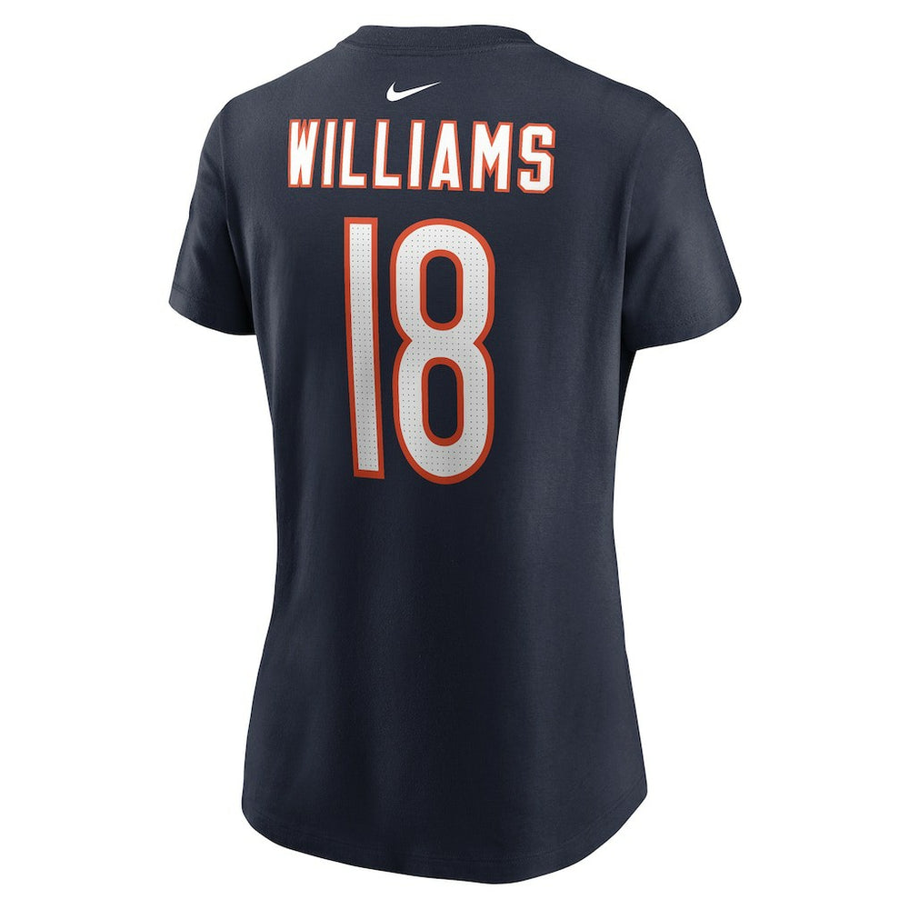 Chicago Bears Nike Caleb Williams  Women's Name & Number T-Shirt