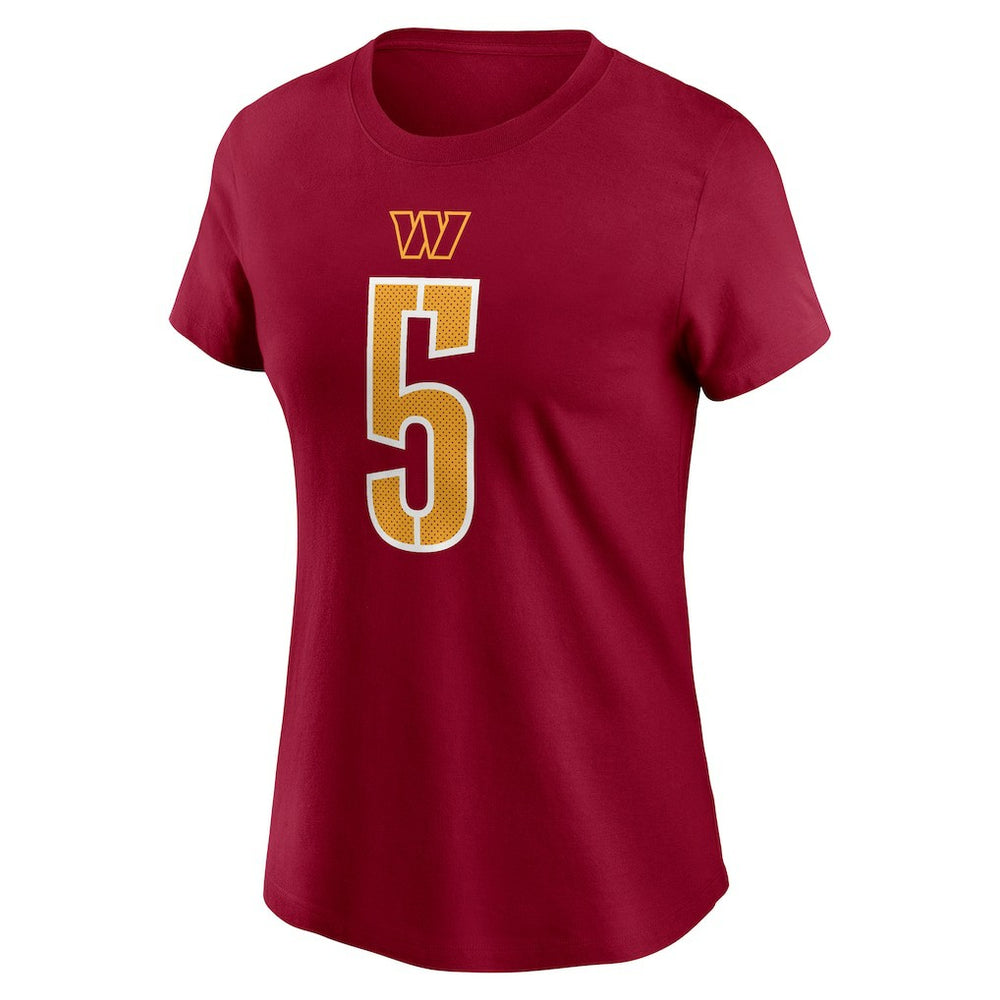 Washington Commanders Nike Jayden Daniels  Women's Name & Number T-Shirt