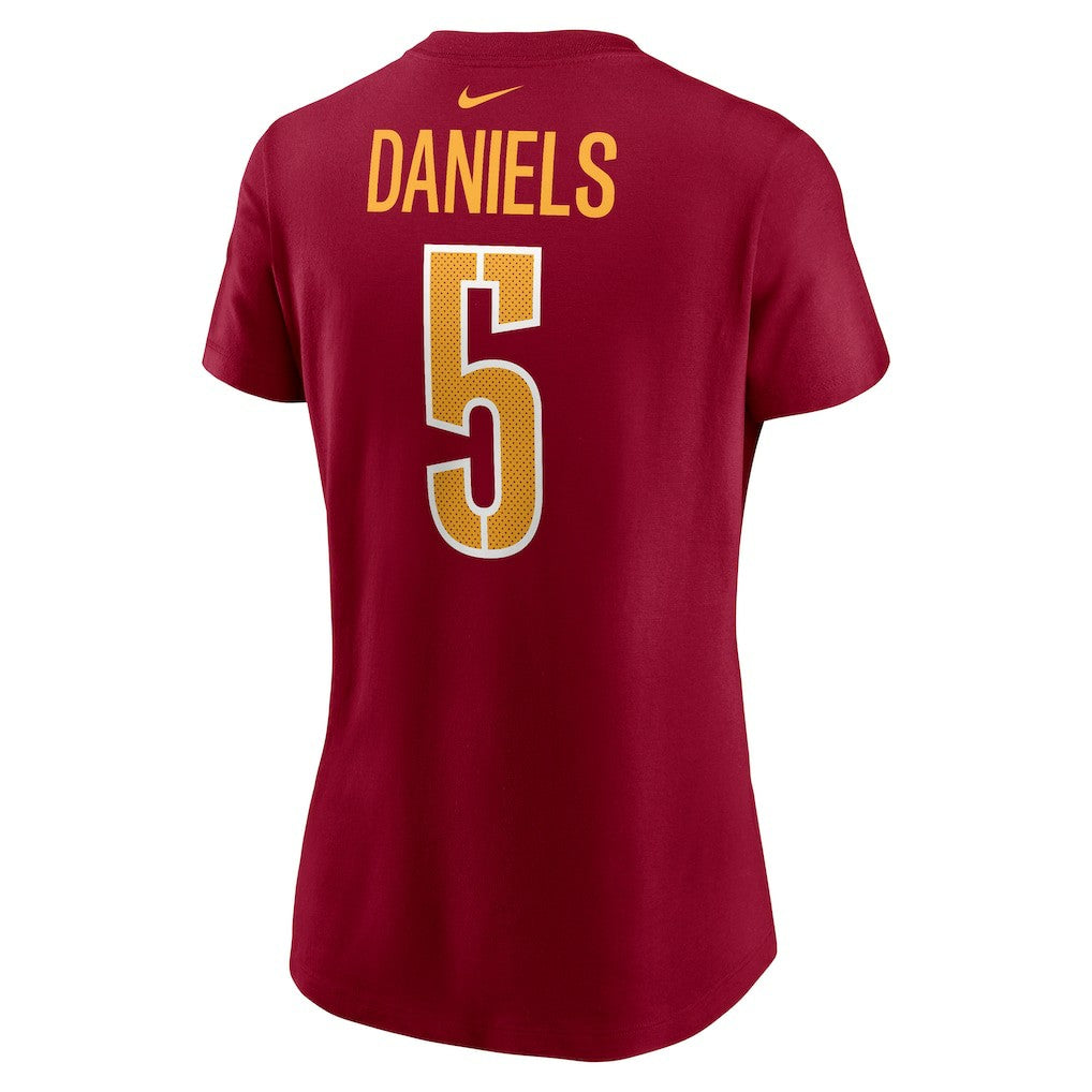 Washington Commanders Nike Jayden Daniels  Women's Name & Number T-Shirt