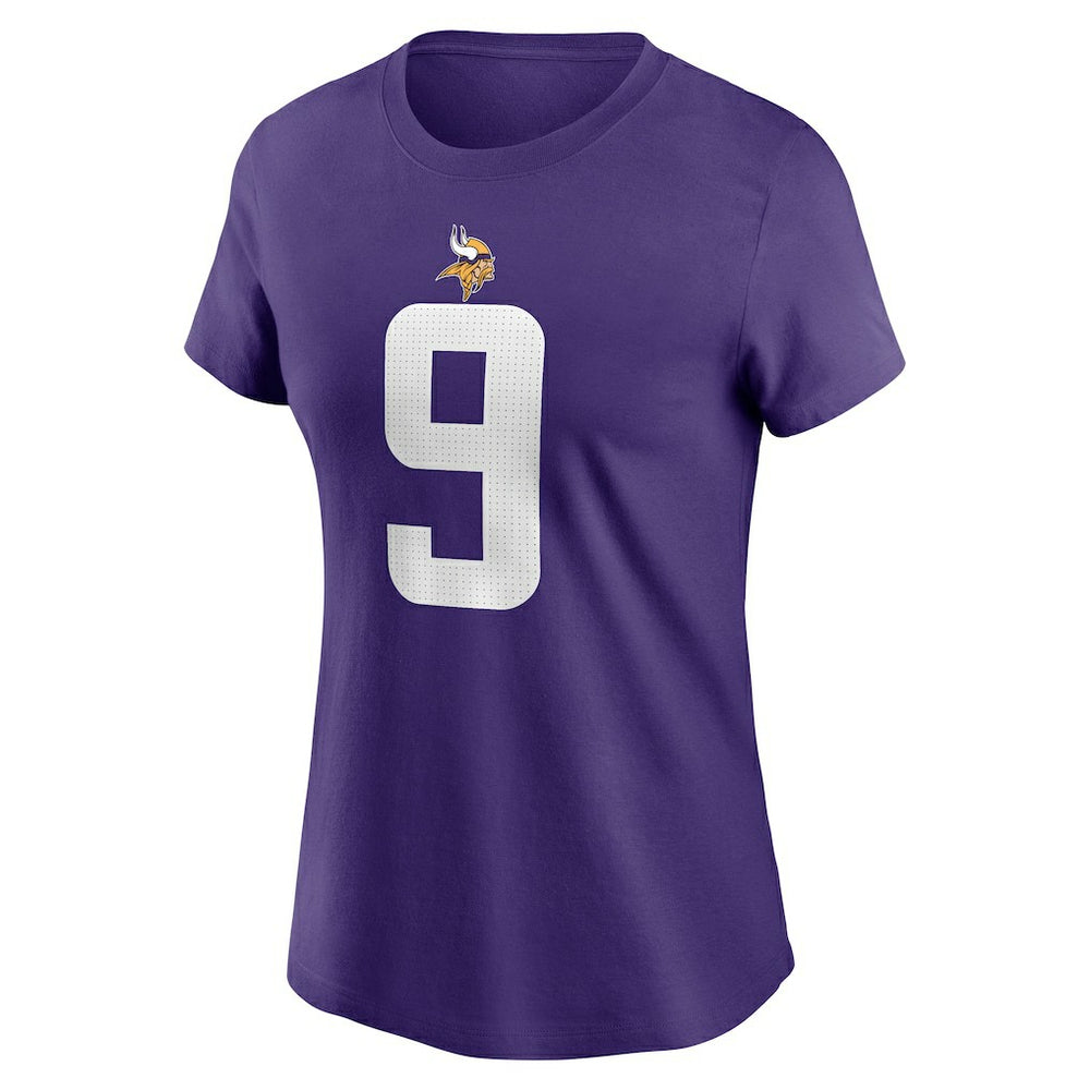 Minnesota Vikings Nike J.J. McCarthy  Women's Name & Number T-Shirt