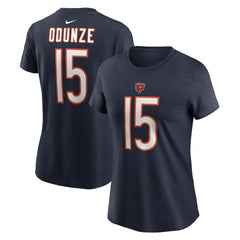 Chicago Bears Nike Rome Odunze  Women's Name & Number T-Shirt