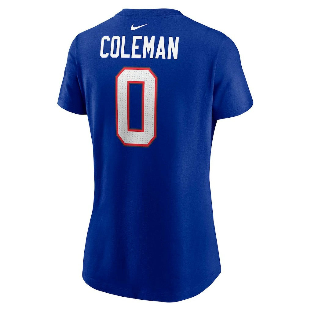Buffalo Bills Nike Keon Coleman  Women's Player Name & Number T-Shirt