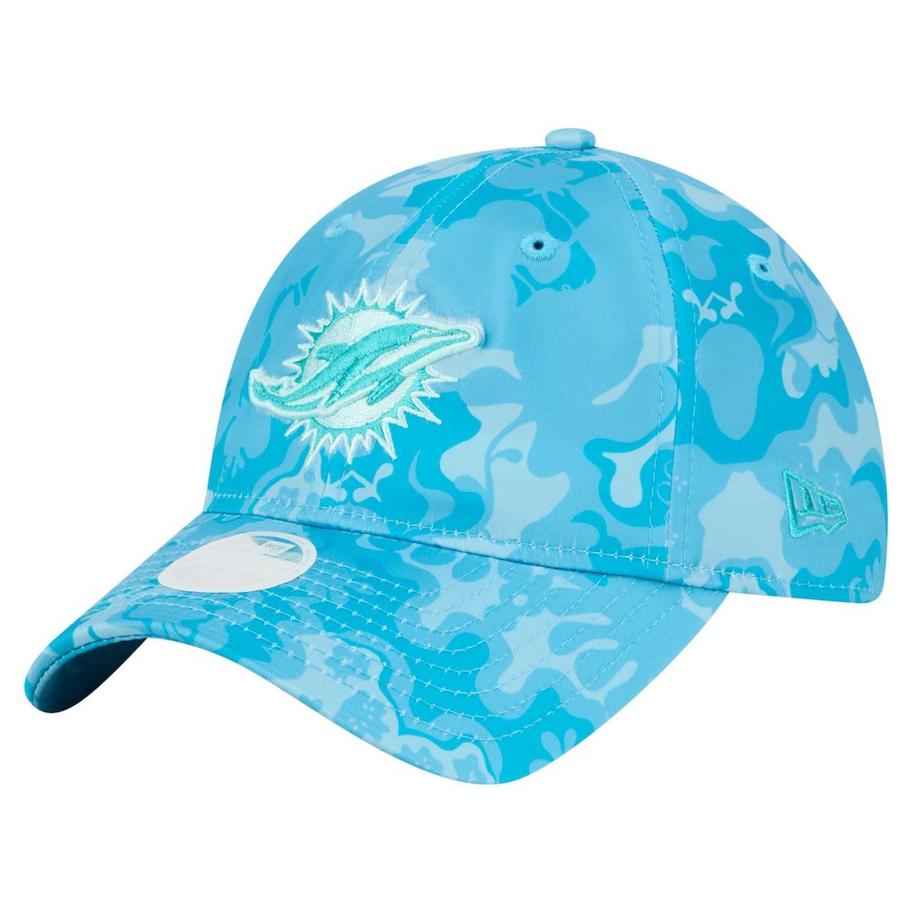 Miami Dolphins New Era Women's Trippy 9TWENTY Adjustable Hat