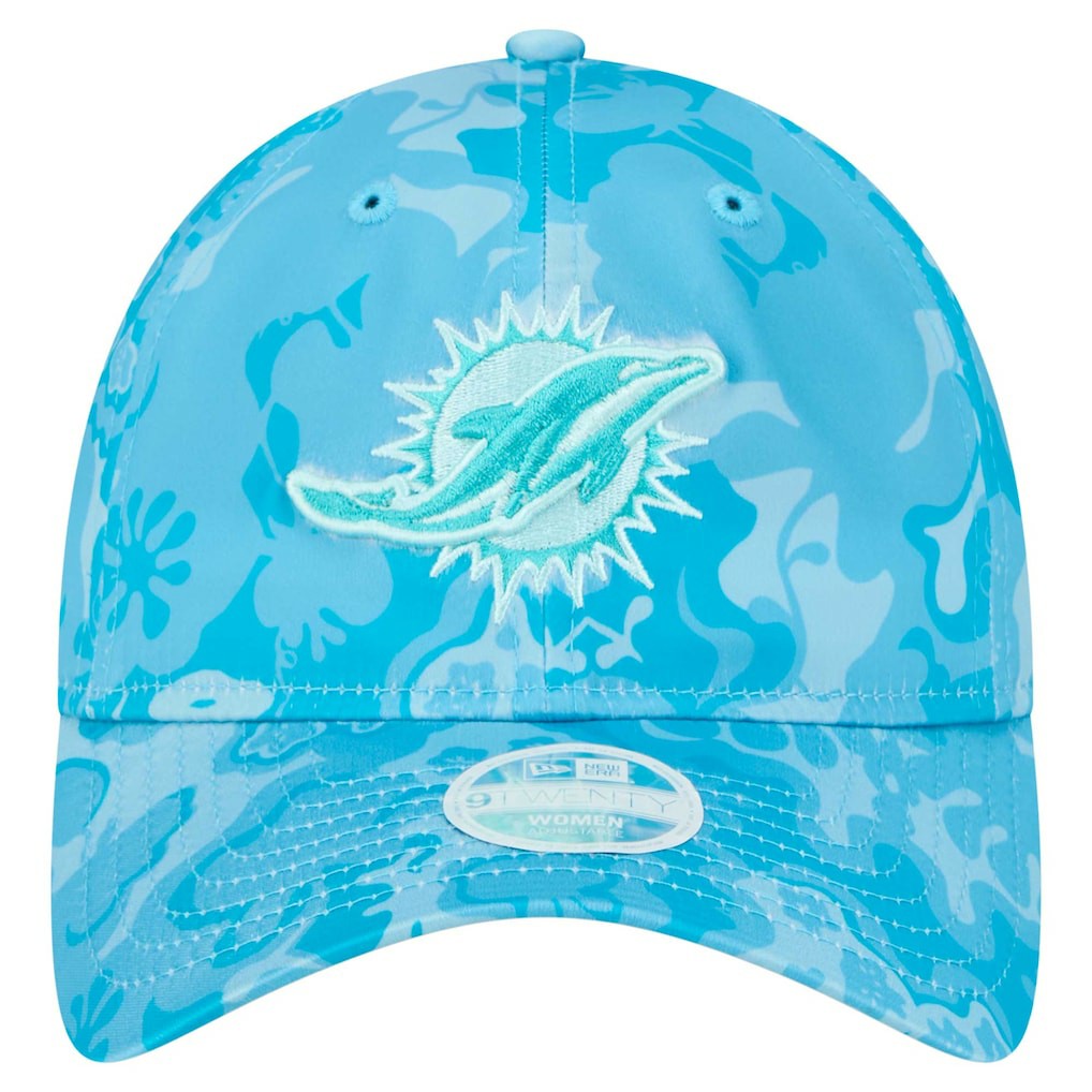 Miami Dolphins New Era Women's Trippy 9TWENTY Adjustable Hat