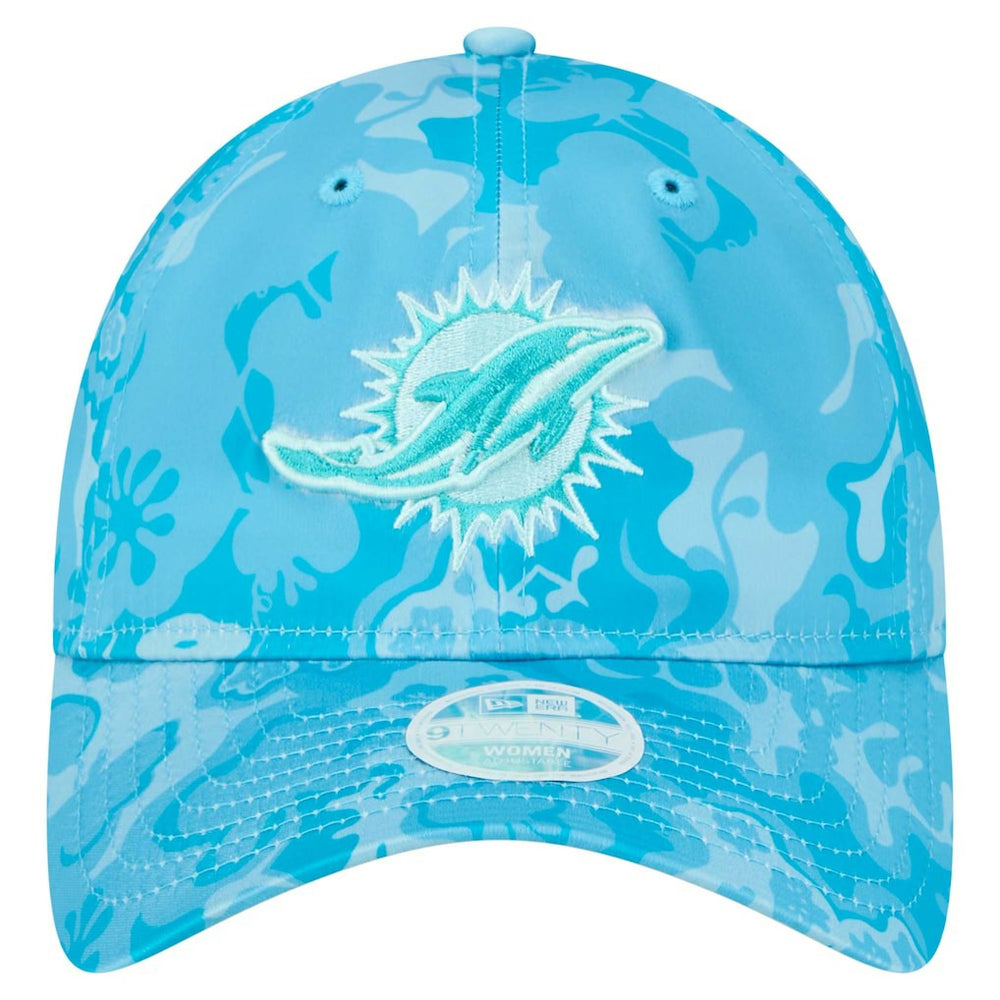 Miami Dolphins New Era Women's Trippy 9TWENTY Adjustable Hat