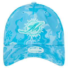 Miami Dolphins New Era Women's Trippy 9TWENTY Adjustable Hat
