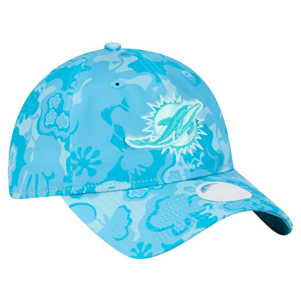 Miami Dolphins New Era Women's Trippy 9TWENTY Adjustable Hat