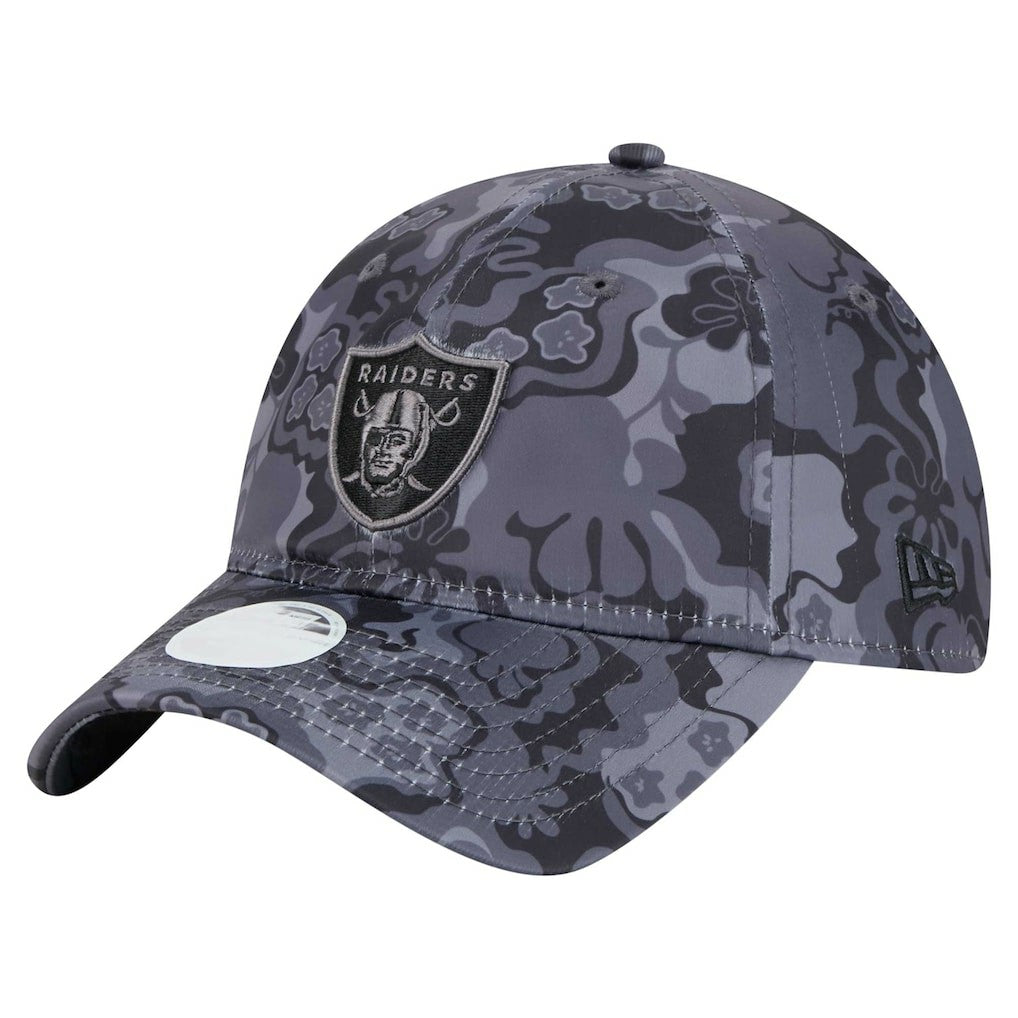 Las Vegas Raiders New Era Women's Trippy 9TWENTY Adjustable Hat