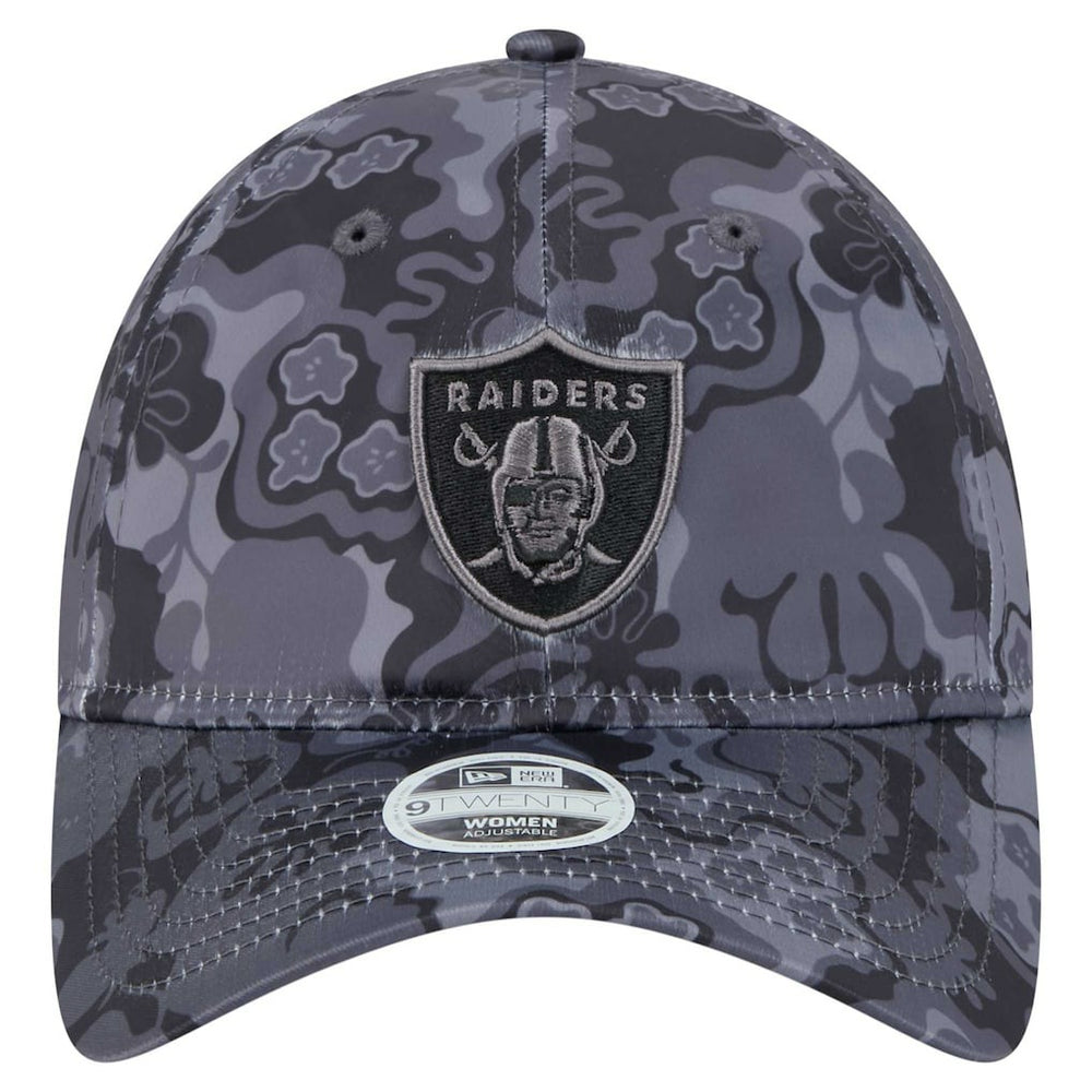 Las Vegas Raiders New Era Women's Trippy 9TWENTY Adjustable Hat