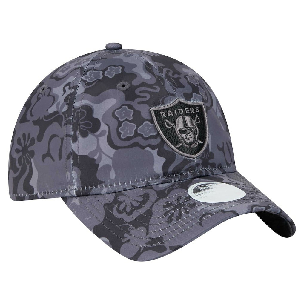 Las Vegas Raiders New Era Women's Trippy 9TWENTY Adjustable Hat