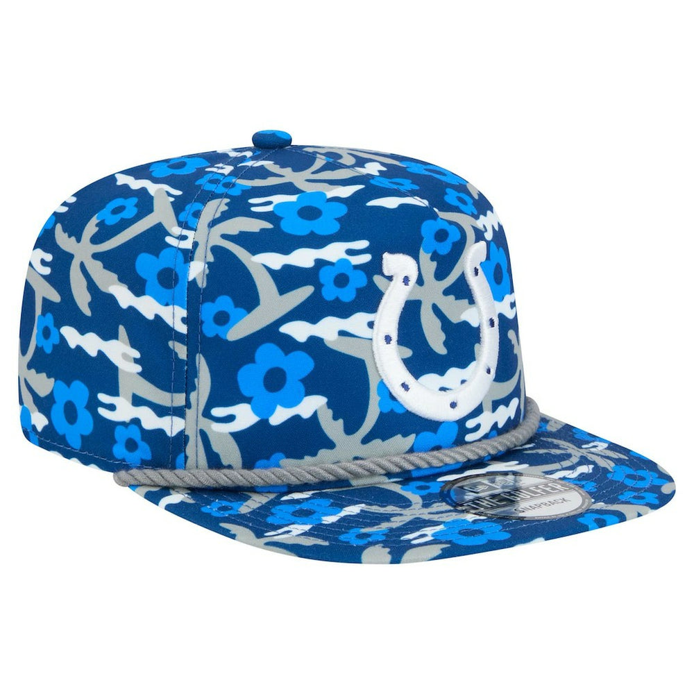 Indianapolis Colts New Era Wakey Wakey Golfer Snapback Hat