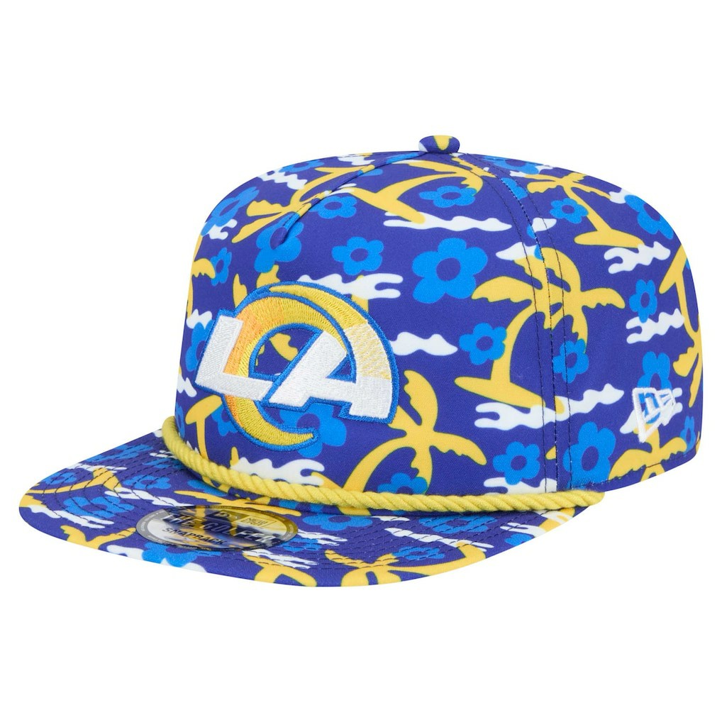 Los Angeles Rams New Era Wakey Wakey Golfer Snapback Hat