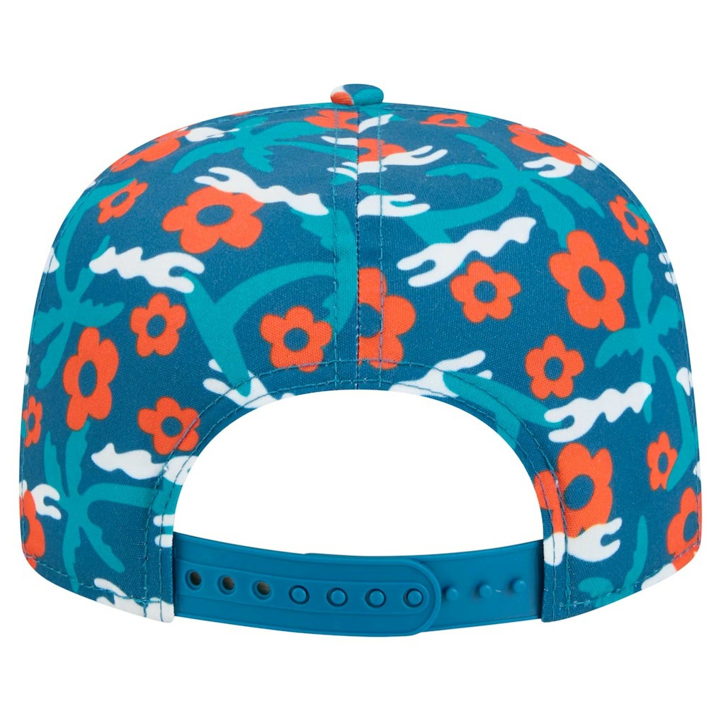 Miami Dolphins New Era Wakey Wakey Golfer Snapback Hat