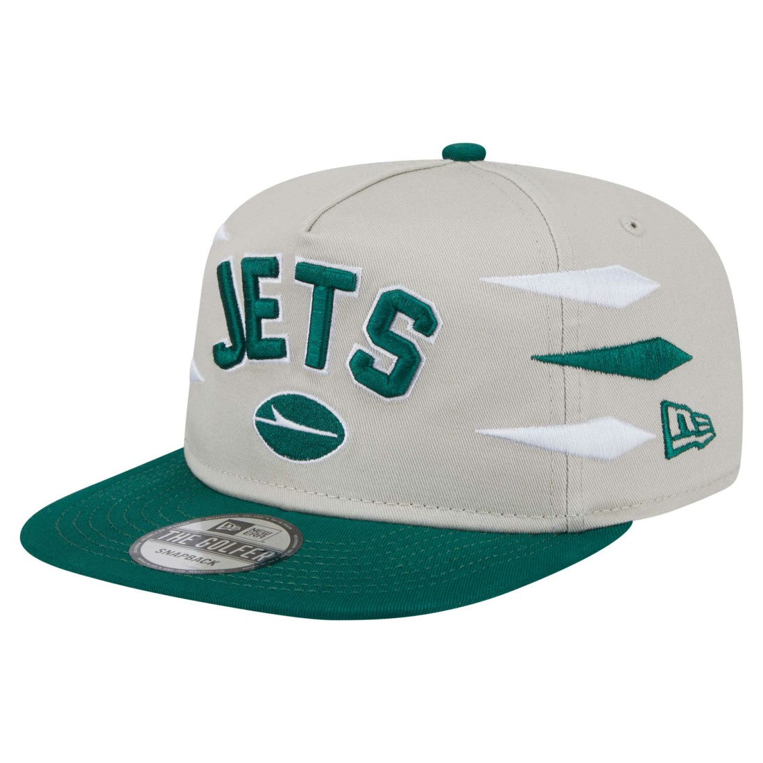 New York Jets New Era Athletic Golfer Snapback Hat