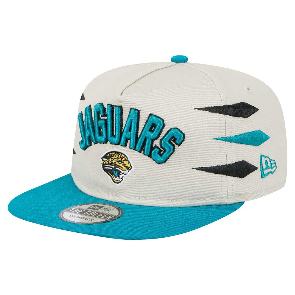 Jacksonville Jaguars New Era Athletic Golfer Snapback Hat