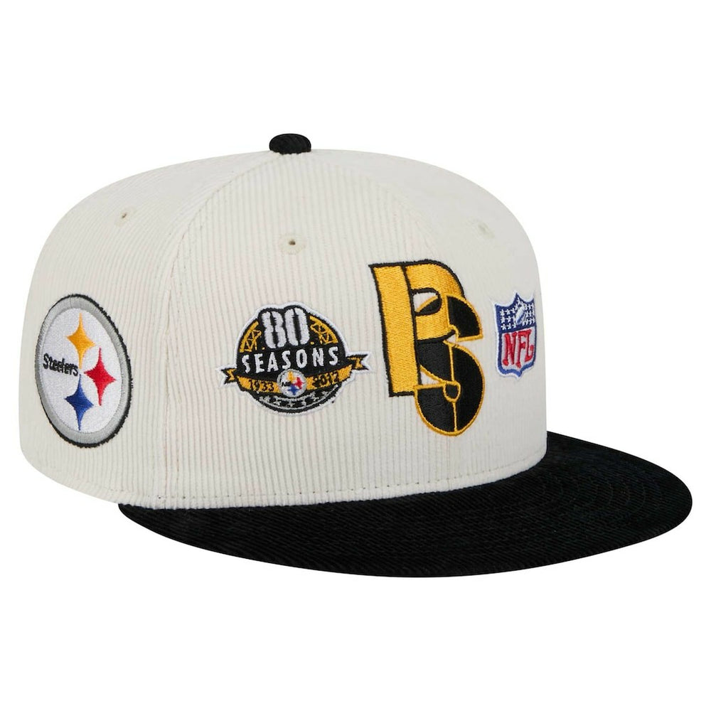 Pittsburgh Steelers New Era Corduroy 59FIFTY Fitted Hat
